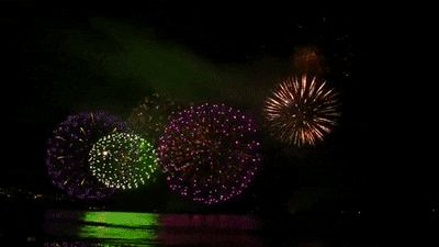 Gif animé feux d'artifices 113